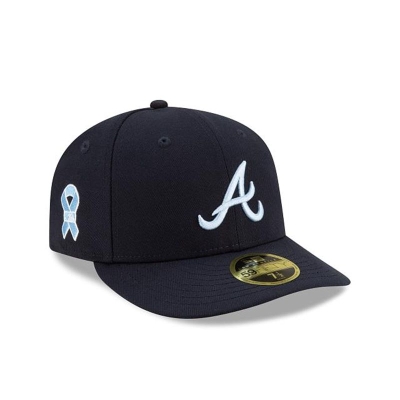 Sapca New Era Atlanta Braves MLB Father's Day Low Profile 59FIFTY Fitted - Albastri